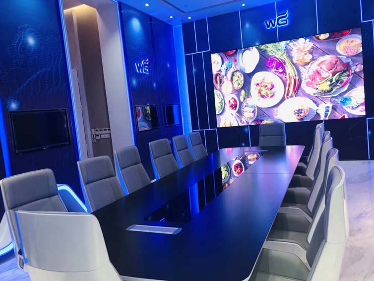 中科聞歌深圳分公司融媒體展廳